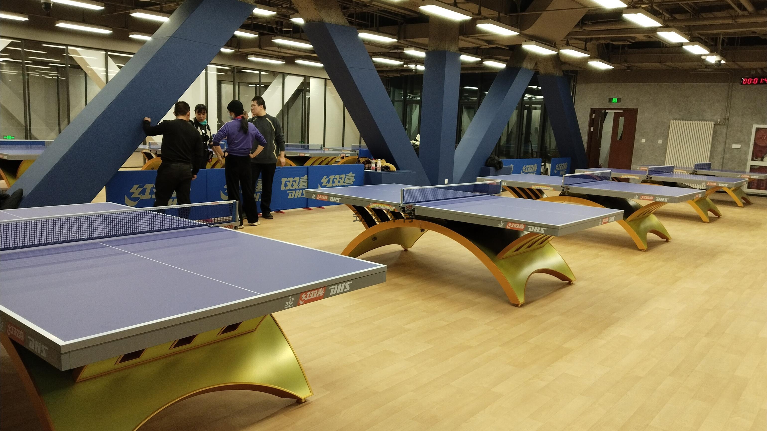 紅雙喜乒乓球臺，運動體育器材